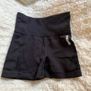 Like New! Black Gymshark Energy Seamless Shorts!